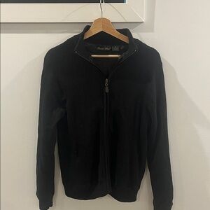 Luxury knit Scottish Winds kit bomber jacket